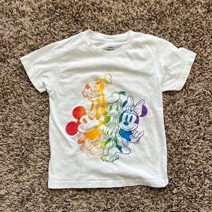 Rainbow Mickey Mouse t-shirt kids